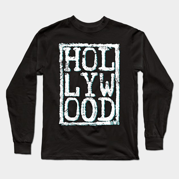 HOLLYWOOD "Stacked" Long Sleeve T-Shirt by Cabin_13